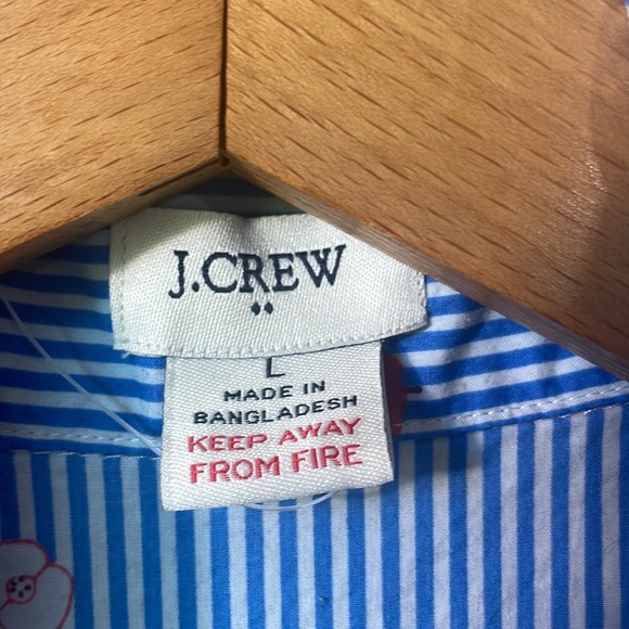 Reimagined J Crew on trend fruit themed Pajama top size large. - Picture 2 of 8